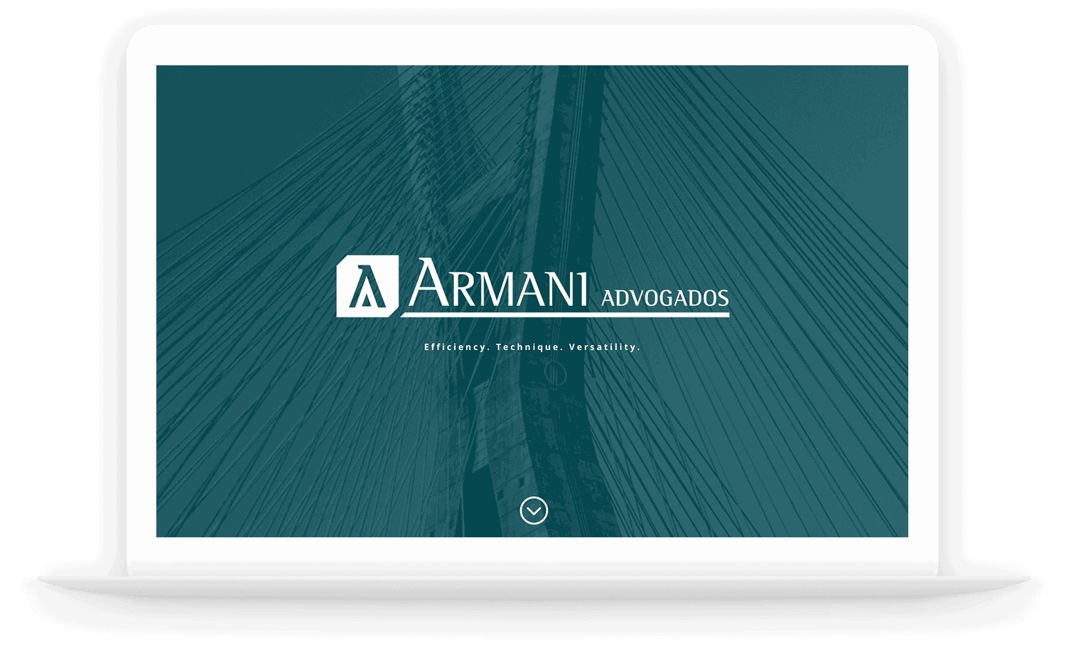 Armani Advogados Responsive Website